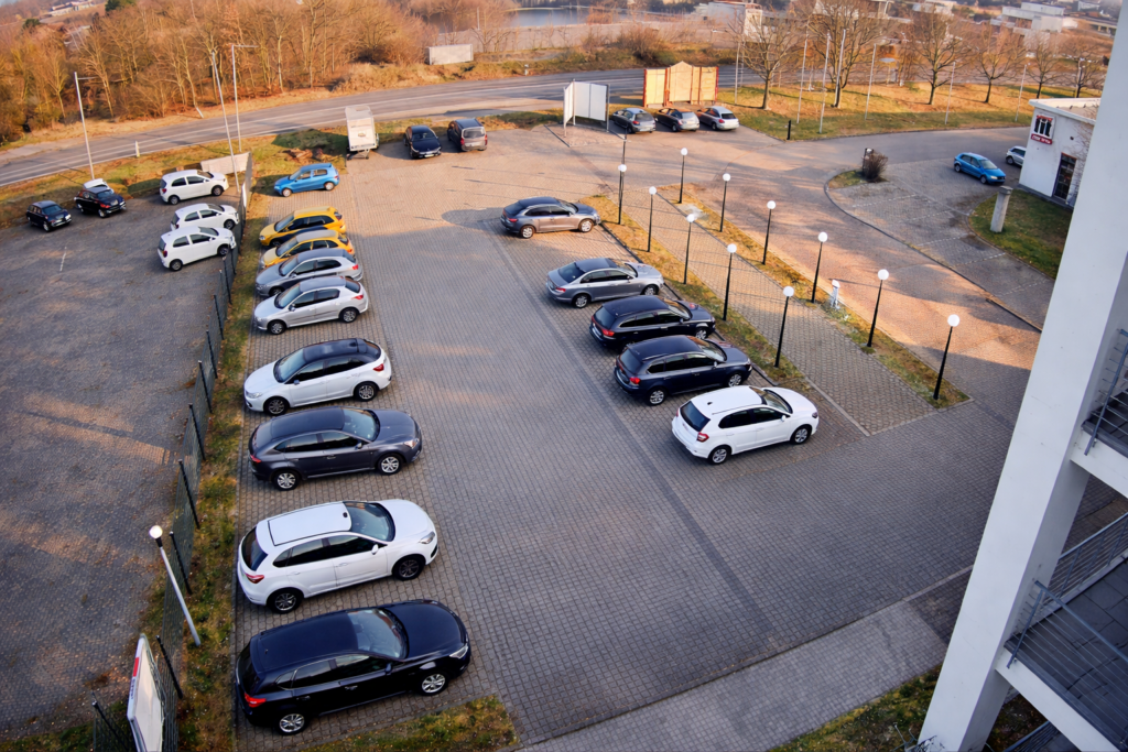 Parkplätze am Atrium Grosswallstadt